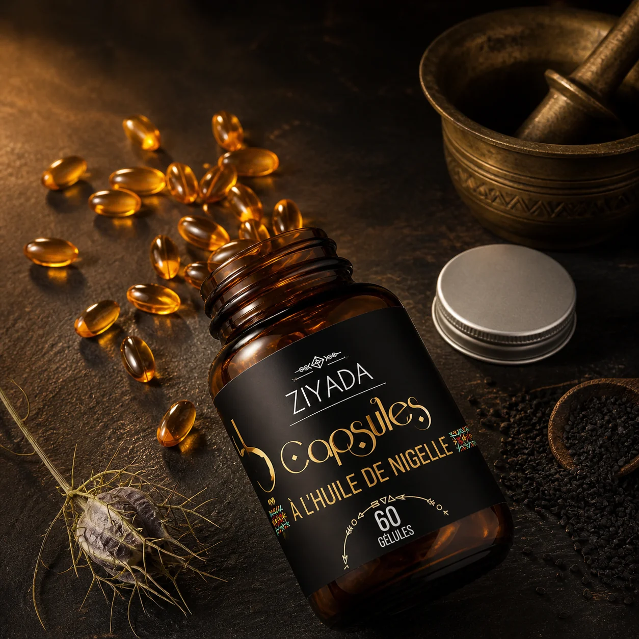 Capsules Huile de Nigelle